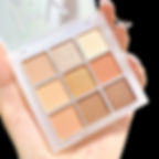 Thumbnail: 1pc Fashion 9 Color Eyeshadow Palette Matte Glitter High-gloss Blush Earth Colo