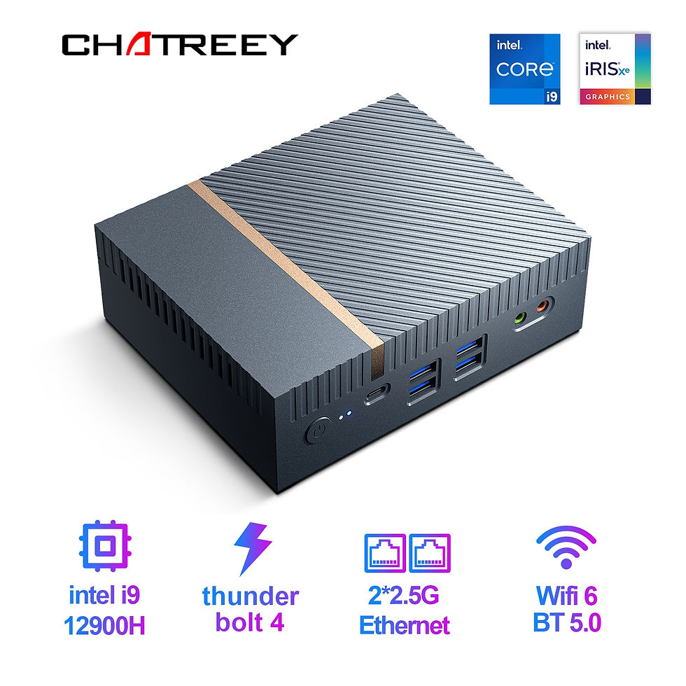Thumbnail: Chatreey IT12 Gaming Mini PC 12th Intel Core i7 1270P i9 12900H Desktop Compute