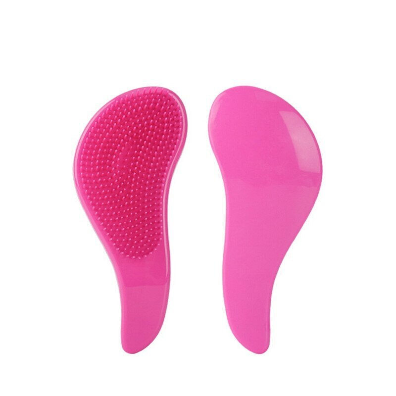 Thumbnail: Portable Handle Hair Comb Anti Static Massage Hair Brush Detangle Shower Massag