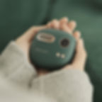 Thumbnail: Digital Display Temperature Hand Warmer Power Bank Retro Speakers Pocket Mini P