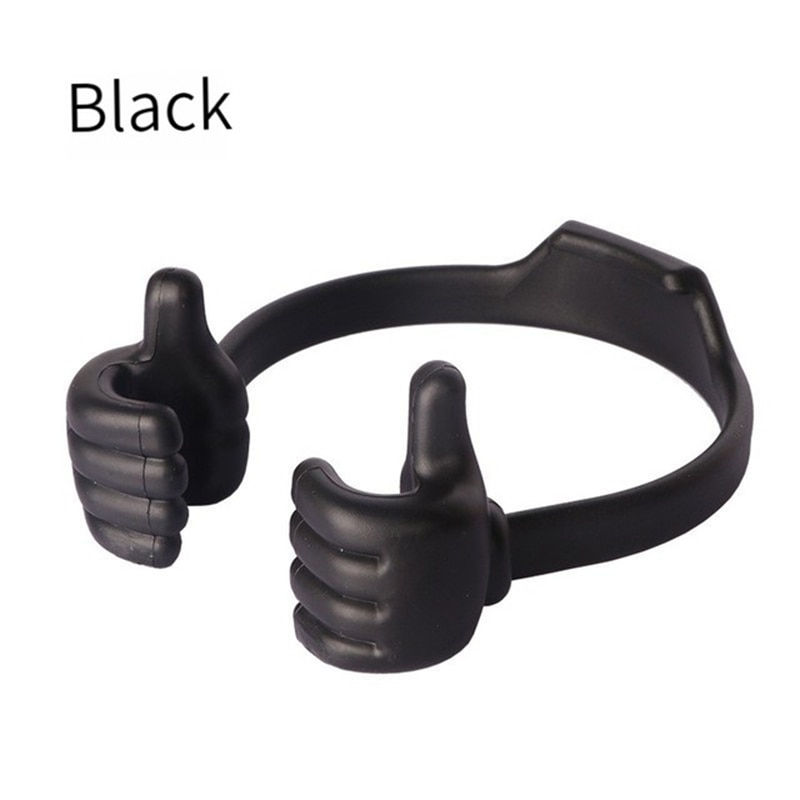 Thumbnail: Thumbs Up Phone Holder Lazy Mobile Phone Thumb Stand Portable Elastic Creative 
