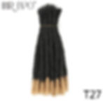 Thumbnail: 10-20inch Synthetic Handmade Dreadlocks Hair Extensions Ombre wigs Crochet Brai