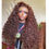 Миниатюра: Soft Dark Brown 26“Long Glueless 180 Density Kinky curly Transparent Lace Front