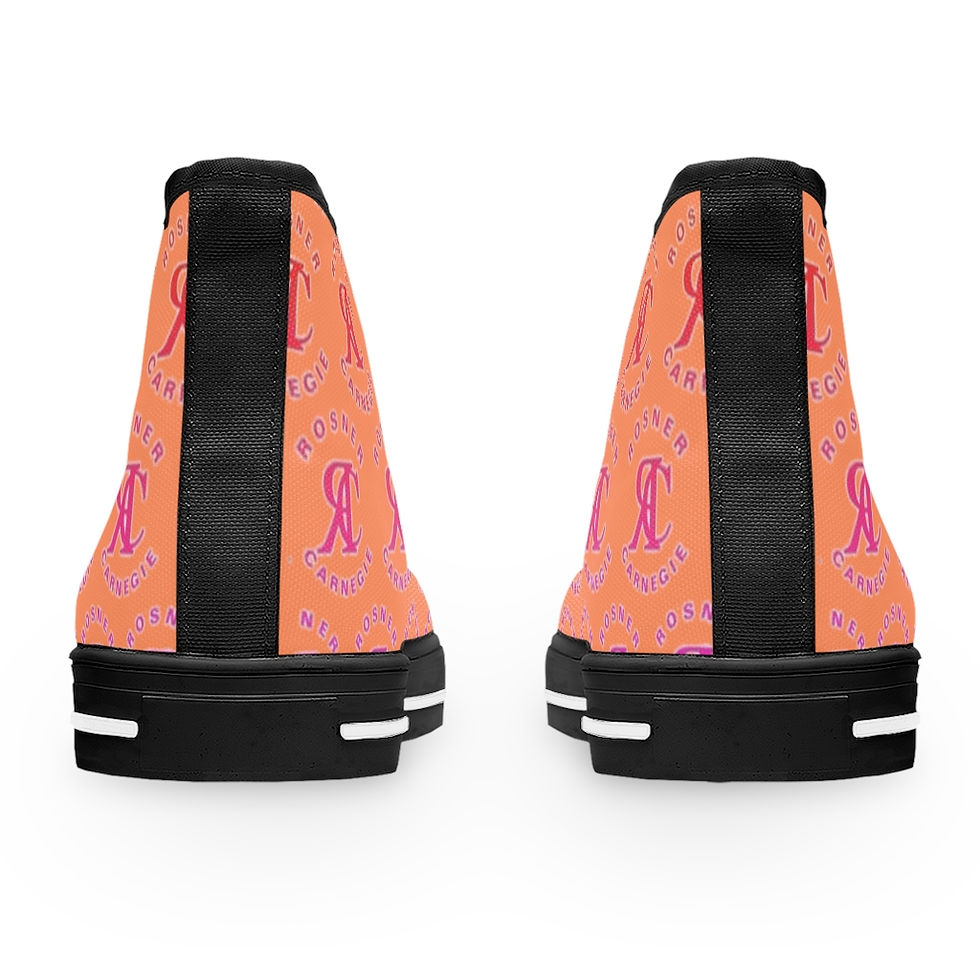 Thumbnail: ROSNER CARNEGIE ATL® RCATL-U-SH-AHT-2022-M20-MX10 UNISEX HIGH TOPS - CORAL