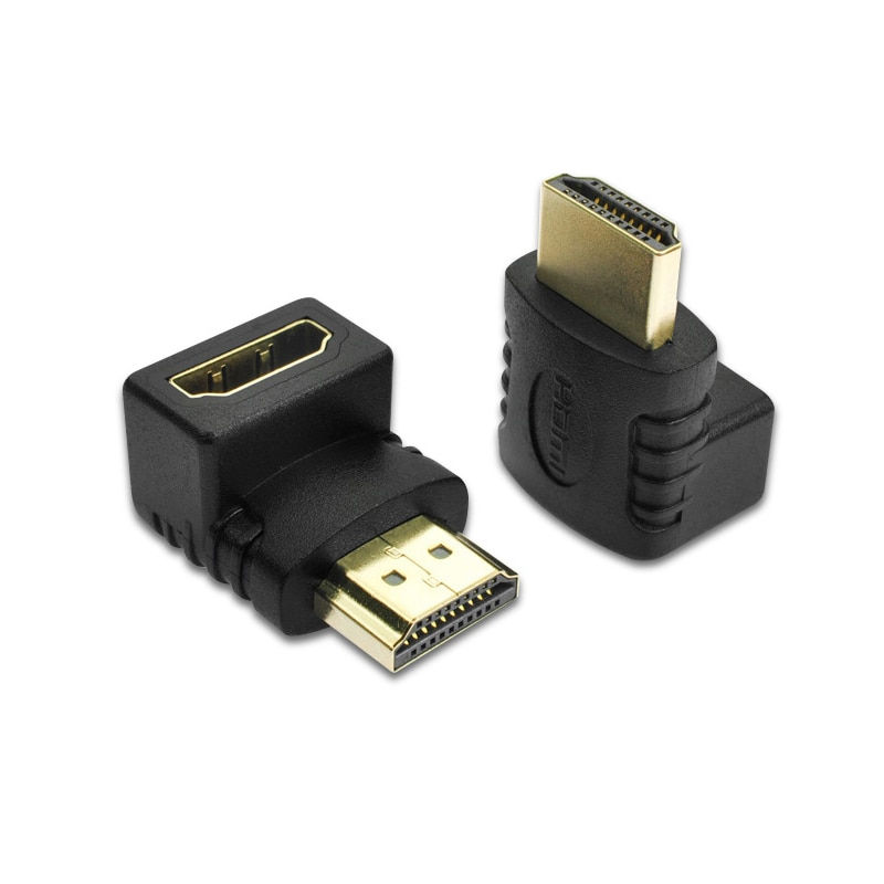 Thumbnail: HDMI-compatible 90 degree right-angle adapter HDMI 270 degree HDMI male to fema
