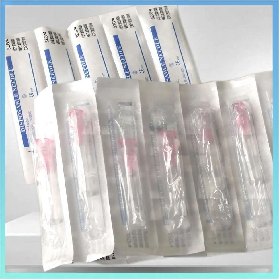 32G *4mm 32G *13mm 100/50 pcs Teeth Disposable Hypodermic Needlepainless beaut