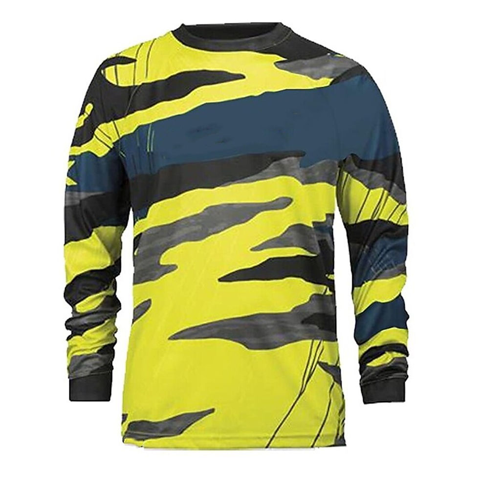 Thumbnail: Motocross  2021 MTB  Off Road Cross Wear  Factory  Custom Moto Long  Sleeve  Je