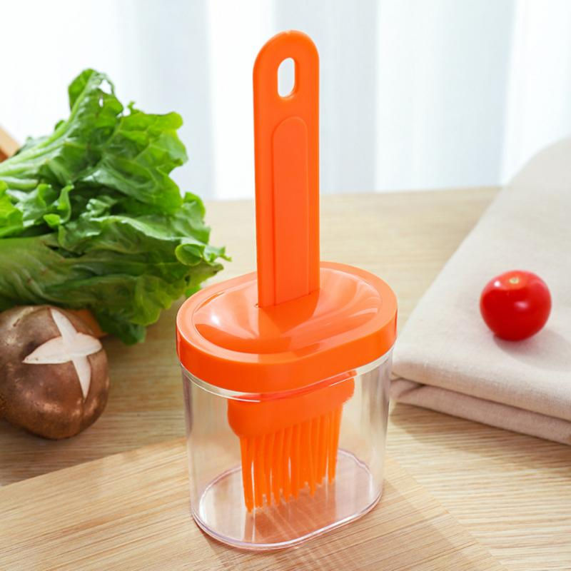 Thumbnail: Silicone Bottle Brush High Temperature Resistant Portable Barbecue Oil Brush Ho