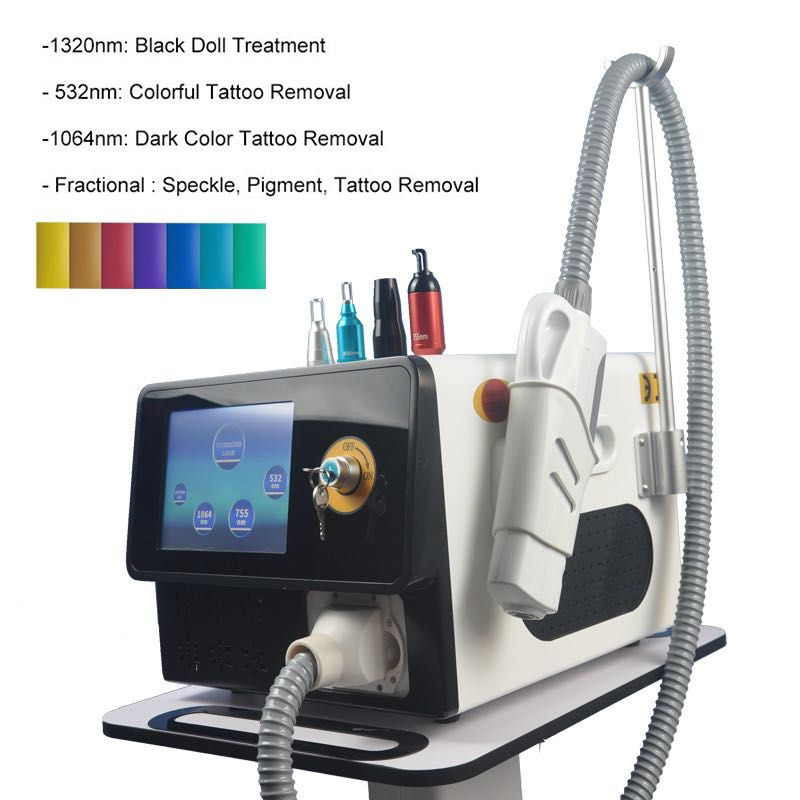 2022 best q switch nd yag laser tattoo removal machine pico laser remove tattoo