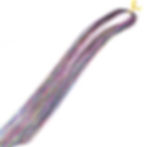 Thumbnail: 16 Colors Sparkle Hair Tinsel Rainbow Colored Glitter Hair Extensions Women For