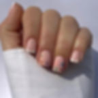 Thumbnail: 24pcs Simple Style Nail Art Colorful Lines Fake Nails In Shape Of Water Drop Pr