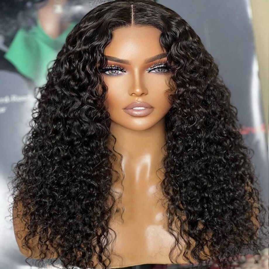 Curly Lace Front Human Hair Wigs For Women Colored Brazilian Honey Blonde Highl