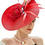Thumbnail: Elegant Butterfly Flowers Exaggerated Tea Party Kentucky Derby Hat Fascinator B