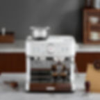 Thumbnail: 19Bar Semi Automatic Electrical Espresso Coffee Machine Temperature Adjustable 
