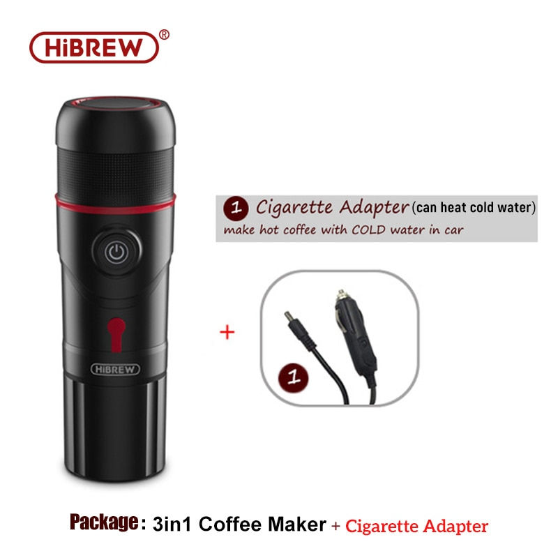 Thumbnail: HiBREW Portable Coffee Machine for Car & Home,DC12V  Expresso Coffee Maker Fit 