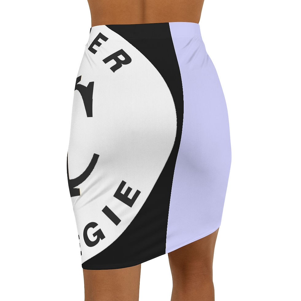Miniatura: ROSNER CARNEGIE NYC® PY-W-NYC-SK-2000-1-10 RC PENCIL SKIRT - PERIWINKLE