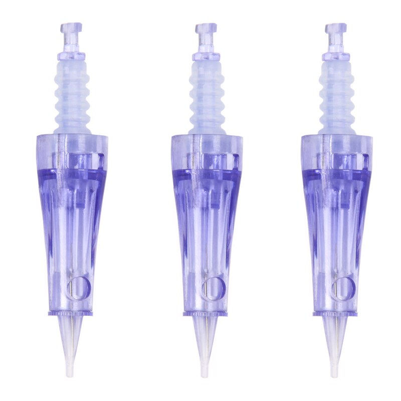Thumbnail: 10/50/100 Needle Tattoo Cartridge Tip Replacement For Derma Pen A1 Microneedlin