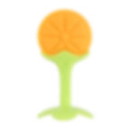 Thumbnail: Fruits Shape Baby Chewing Teether Toys Safe BPA Free Silicone Teething Chew Den