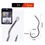 Thumbnail: New Invention size0.5#-13# 12pcs/pack High Carbon Steel Flipping Hook Sharp Bar