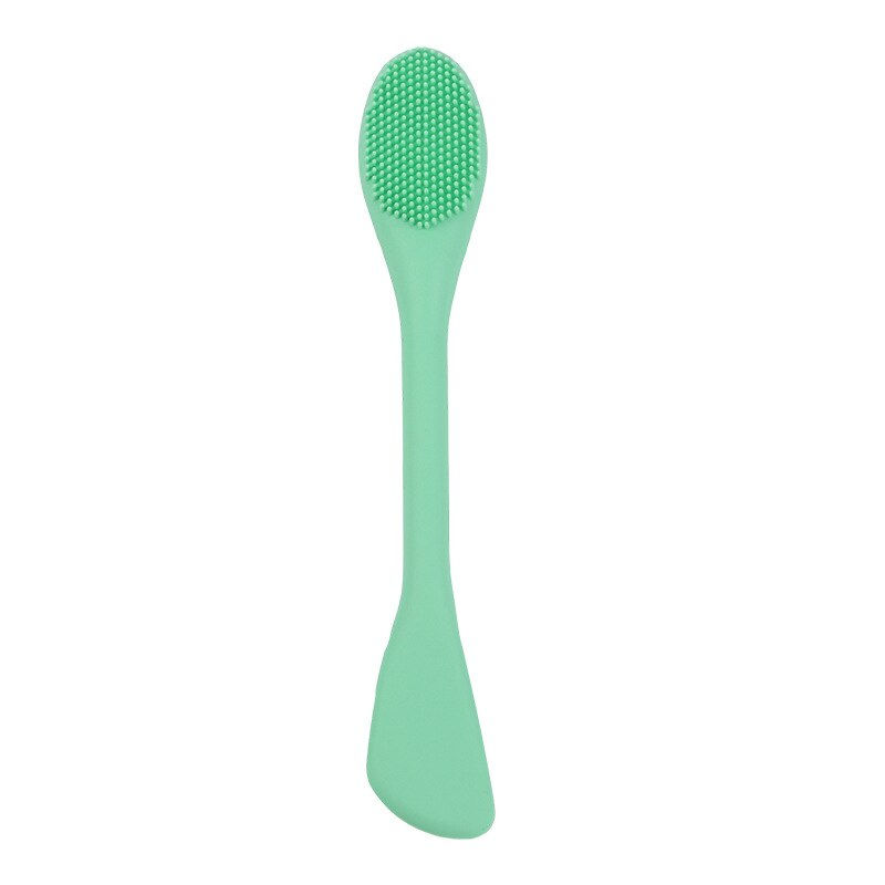Thumbnail: New Double Head Silicone Facial Mask Brush Facial Massage Cleaning Brushs DIY M