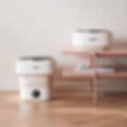 Thumbnail: Folding Washing Machine 8.5L Large Capacity Mini Portable Laundry Tub 2 in 1 Au