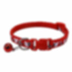 Thumbnail: Pet Accessories Dog Cat Collar Bell Colorful Cats Pattern Adjustable Collars Fo