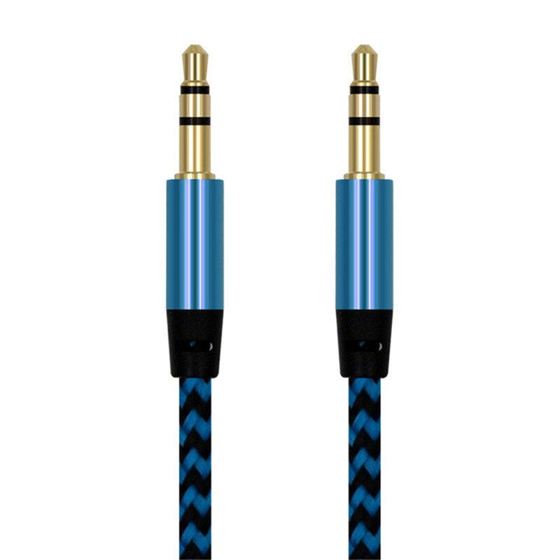 Thumbnail: 1pcs Audio Cable Cord Earphone Jack Cable Aux Cable 3.5mm Jack  Double Head Ste