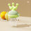 Миниатюра: Cartoon Crown Baby Food Supplement Pacifier Silicone Teether Baby Fruit Feeder 