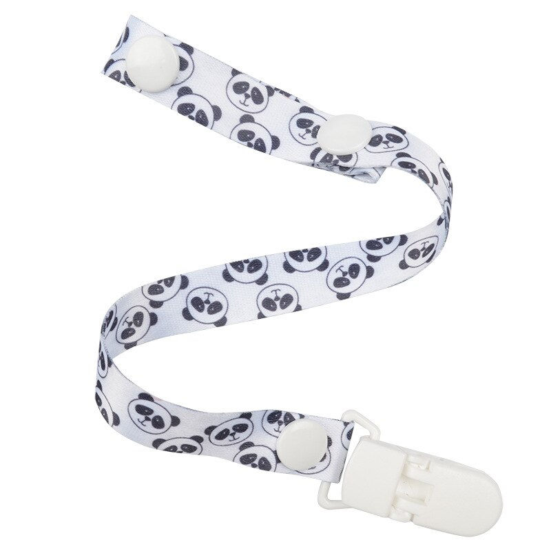 Thumbnail: 1PC Baby Pacifier Clip Chain Adjustable Dummy Clip Nipple Holder Polyester Paci