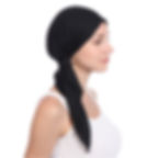 Миниатюра: New elastic cotton solid color wrap head scarf Hats muslim turban bonnet for wo