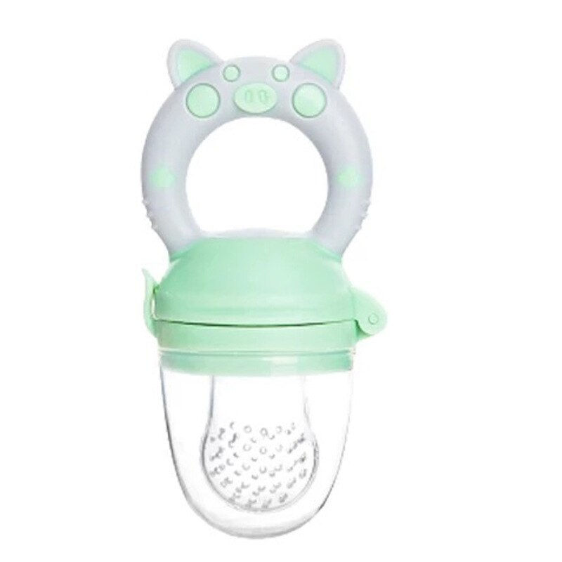 Thumbnail: Baby Food Feeder Silicone Teether Fresh Fruit Feeder Training to Eat Grinding S