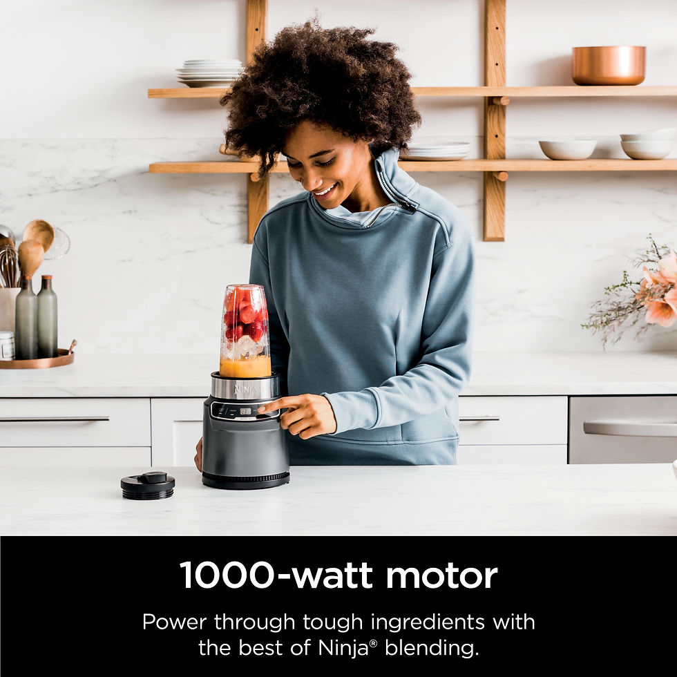 Thumbnail: Ninja® Nutri-Blender Pro with Auto IQ®, 1000 Watts, Personal Blender