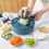 Thumbnail: Kitchen Multifunctional Salad Utensils Vegetable Chopper Carrot Potato Manual S