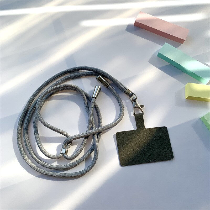 Thumbnail: Universal Adjustable Phone Lanyard Anti-lost Lanyard Strap Detachable Colorful 