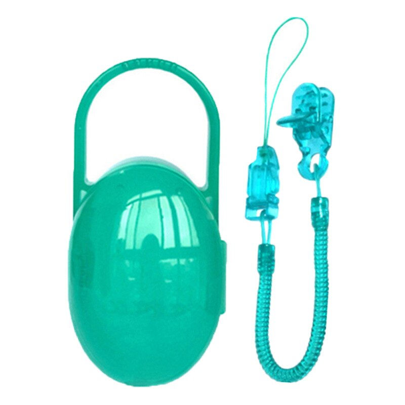 Thumbnail: Newborn Baby Pacifier Box Soother Container Portable Pacifier Holder Dummy Teat
