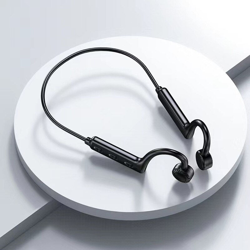 Thumbnail: Bone Conduction Wireless Bluetooth Headphones Sport TWS Bluetooth Neckband Head