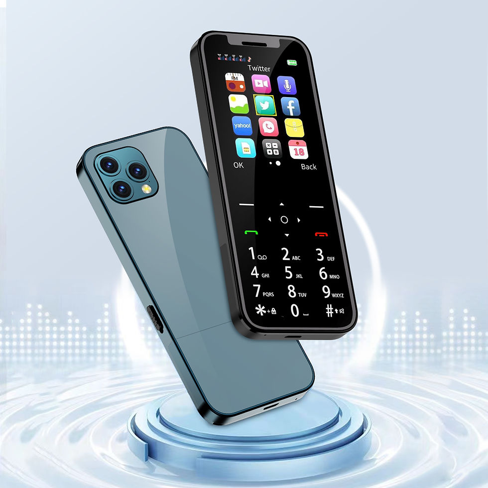 Thumbnail: SERVO X4 Ultra-thin 4 SIM Cards Mobile Phone Speed Dial Magic Voice Auto Call R