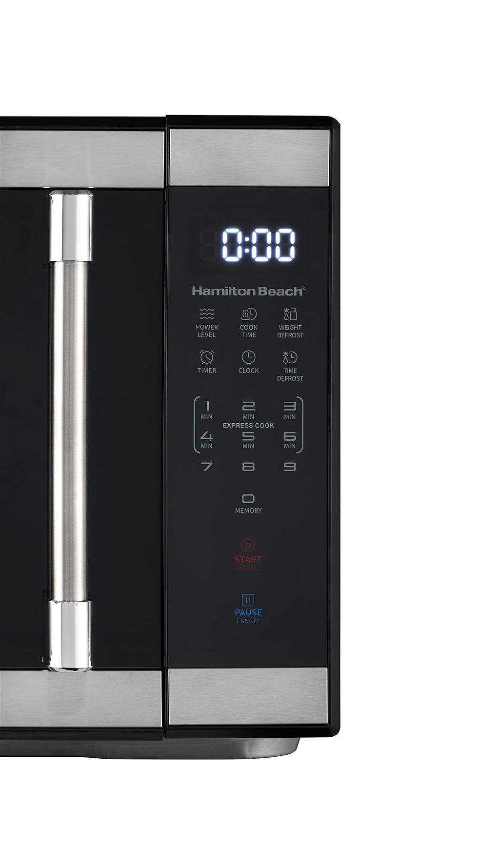 Thumbnail: Hamilton Beach 1.1 cu. ft. Countertop Microwave Oven, 1000 Watts, Stainless Ste