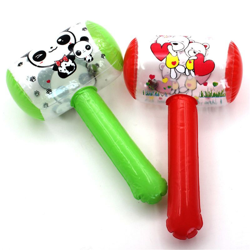 Thumbnail: Inflatable Hammer with Bell Air Hammer Baby Toys Kids Toys Party Supplies Infla