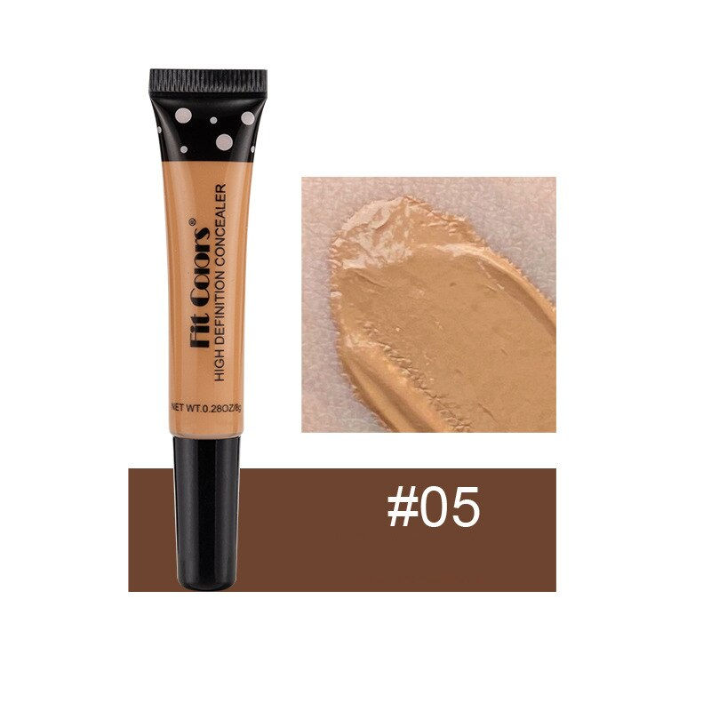 Thumbnail: Nude Makeup Facial Foundation Waterproof Cover Blemish Base Fluid Concealer Oil