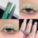 Thumbnail: Shiny Chameleon Eyeliner Pencil Green Gold Purple Glitter Eye Shadow Lying Silk