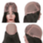 Thumbnail: Soft Highlight Ombre Blonde Long 24inch Kinky Curly U Part Wig European Remy Hu