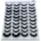 Thumbnail: Mink eyelashes 3d mink hair eyelashes 20 pairs long makeup 3d faux nature fake 
