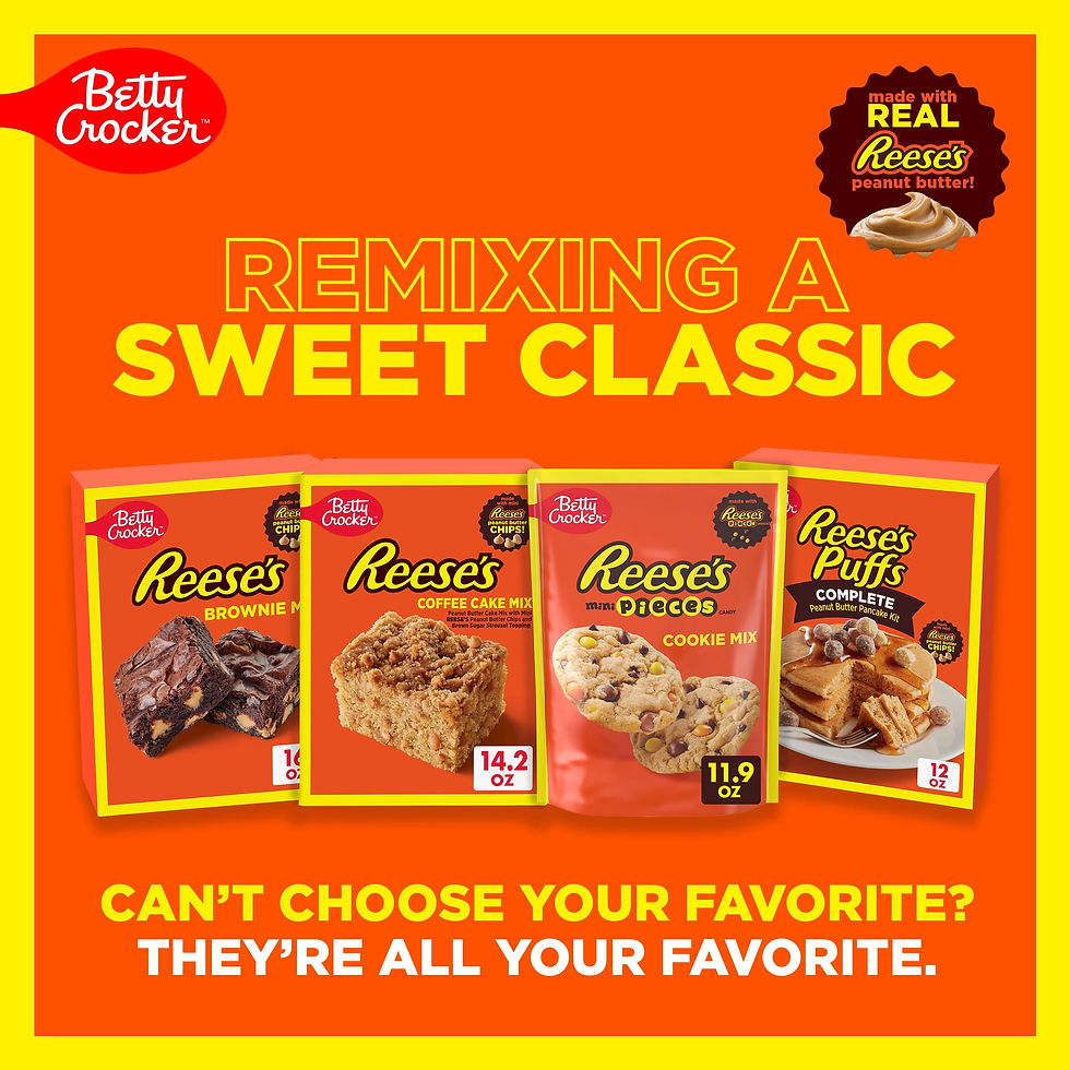 Thumbnail: Betty Crocker REESE'S PIECES Cookie Mix, 11.9 Ounces