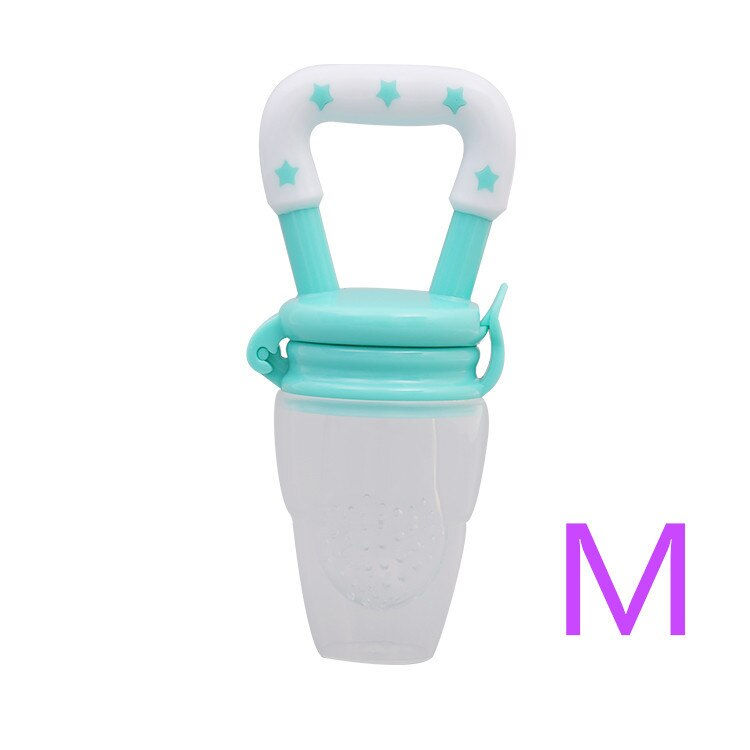 Thumbnail: Newborn Baby Fresh Food Fruit Feeder Silicone Teether Trainning To Eat Fruit Gr