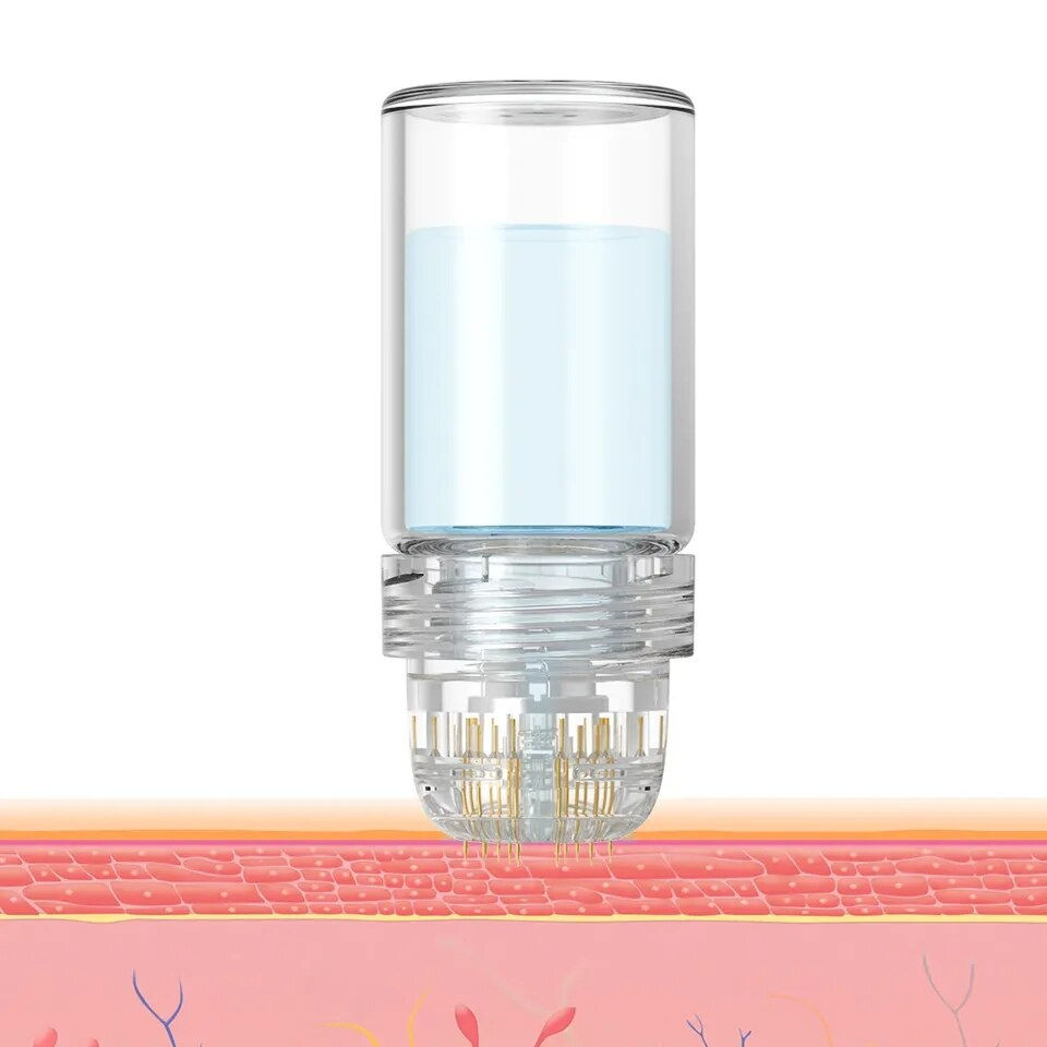 Миниатюра: Free Shipping Hydra Needle 20 Pin Micro Needle Professional Derma Stamp Therapy