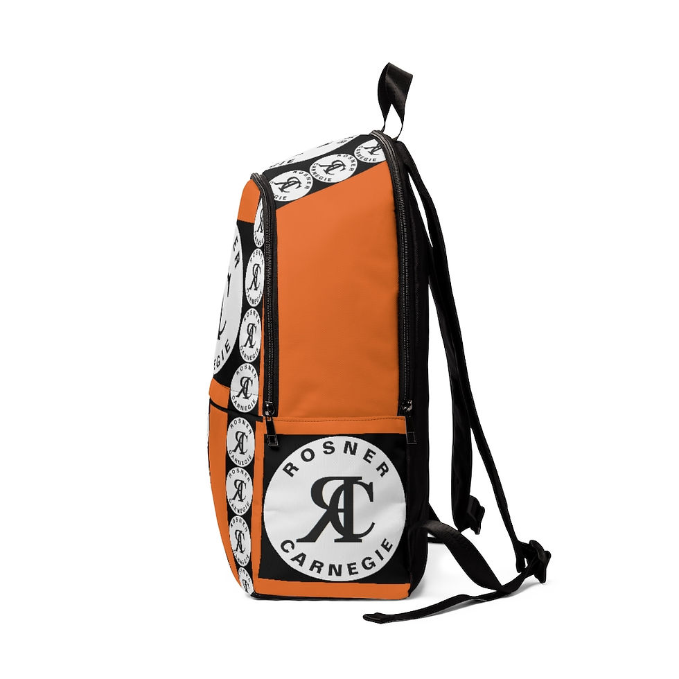 Thumbnail: ROSNER CARNEGIE NYC® RCNYCPYUBBP2004110 UNISEX 4.0 BACKPACK - ORANGE