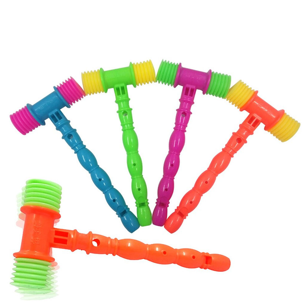 Thumbnail: Inflatable Hammer with Bell Air Hammer Baby Toys Kids Toys Party Supplies Infla