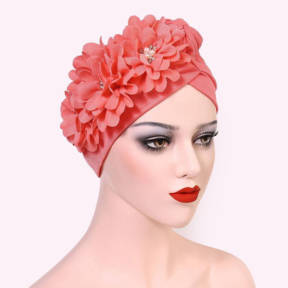 Thumbnail: New Arab Wrap Muslim Scarf Hijabs Turbans African Headtie Sequin Braid Hat for 