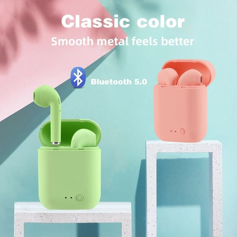 Thumbnail: Mini 2 TWS Earbuds Wireless Headphone i12 Bluetooth Earphone 5.0 Stereo Headset